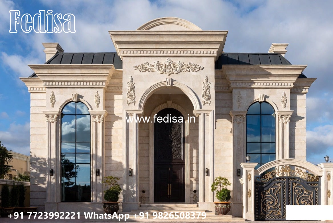 Luxury Classic Villa Exterior Design Ideas 3 Room House Design No-8328