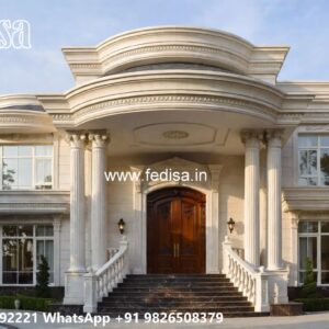 Neoclassical House Design One Level House Plans No-8353