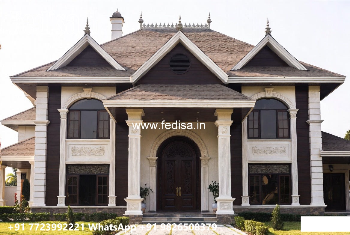 Luxury Classic Home Three Bedroom Flat Plan No-8384