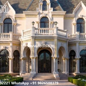 Classic Villa Design Single Floor House Plans No-8419