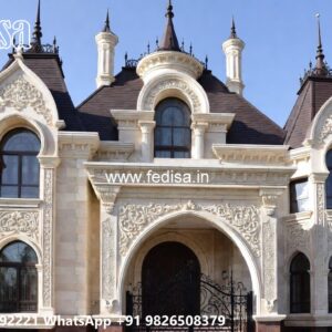 Traditional Villa Architecture Two Storey House Plans No-8421