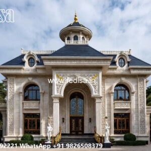 European Style Villa Modern Farmhouse Plans 2026 No-8422