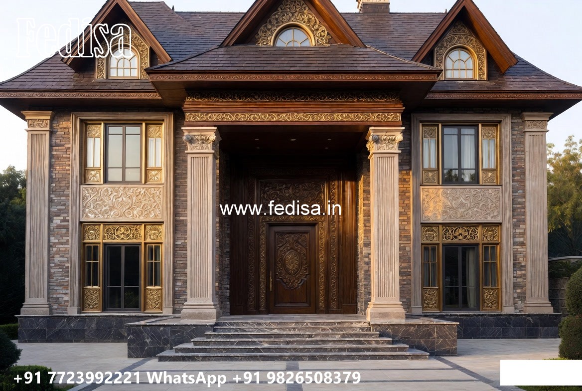 Elegant Villa Design Three Bedroom Plan No-8424