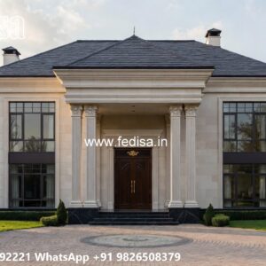 Symmetrical Villa Architecture Country Home Plans No-8433