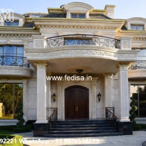 Luxury Classic Villa Exterior Design Ideas Small Duplex House Design No-8450