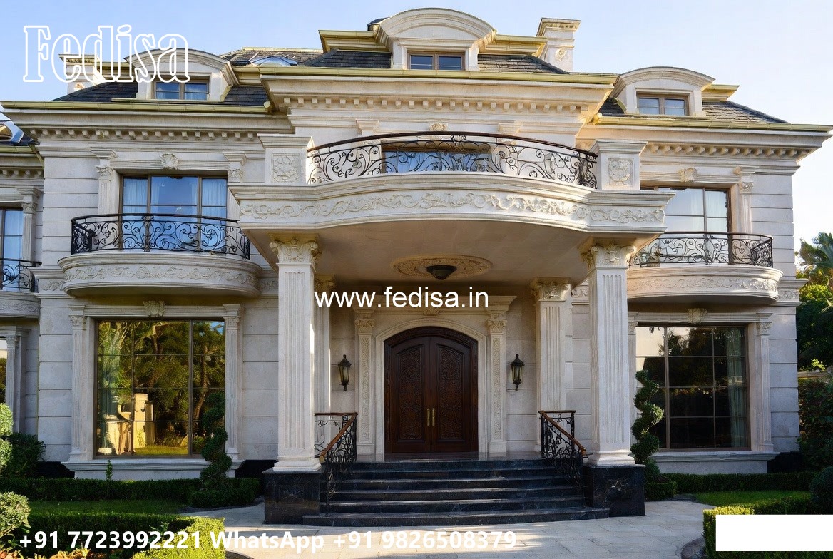 Luxury Classic Villa Exterior Design Ideas Small Duplex House Design No-8450