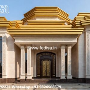 Classic Mediterranean Villa Style Homes 5 Room House Plan No-8452