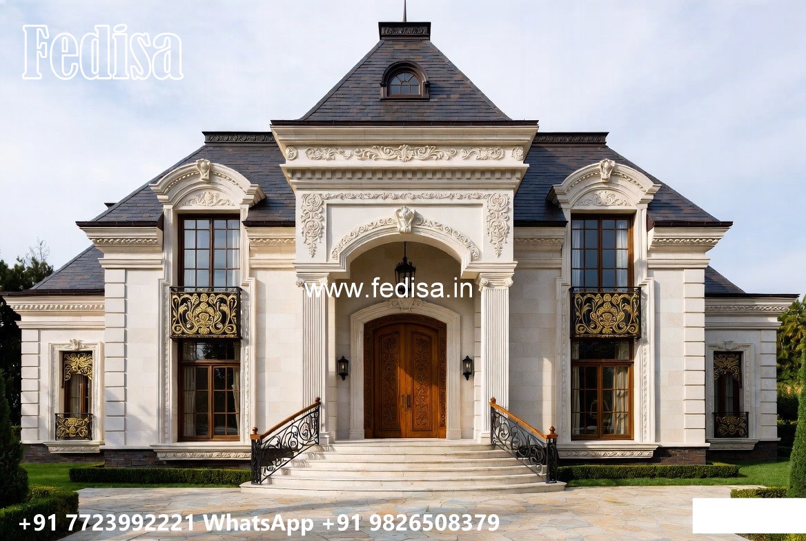 Classic Villa Design With Swimming Pool 1800 Sq Ft House No-8453