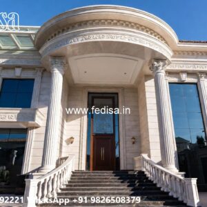 Traditional Home Facade First Floor House Design No-8474