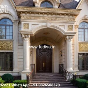 Grand Entrance Villa Design Smartdraw Floor Plan No-8551