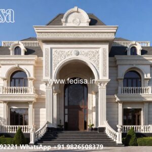 Villa Courtyard Design Multi Family House Plans No-8567