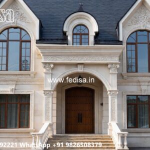Fountain Garden Villa Cabin House Design No-8568