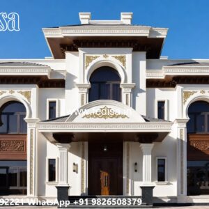 Backyard Villa Luxury Design 3d Floor Plan Free No-8569