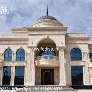 Luxury Classic Villa Exterior Design Ideas 3 Bhk Home Design No-8572