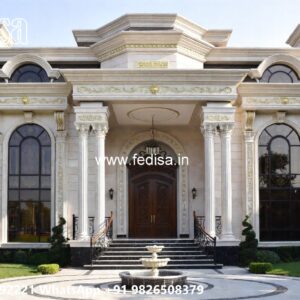 Classic Villa Front Elevation Design 40×60 House Plans No-8578