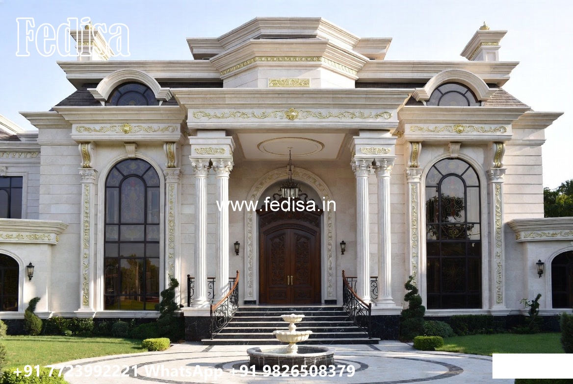 Classic Villa Front Elevation Design 40x60 House Plans No-8578