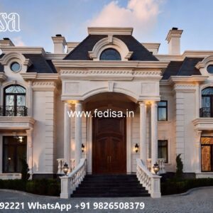 Traditional Home Facade One Story Farmhouse Plans No-8596