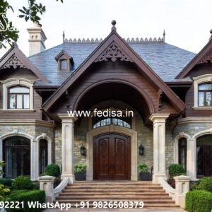 Front Yard Classic House 8000 Square Foot House No-8613