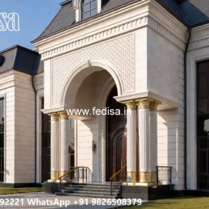 Classic House Design With Garden Single Home Design No-8624