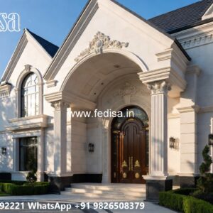 Classic Home Front Elevation Design Homestyler Floor Plan No-8658
