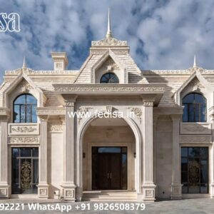 Vintage Villa Style Unique 3 Bedroom House Plans No-8669