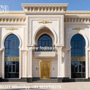 Classic Villa Exterior Colonial House Design No-8671