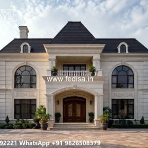 Symmetrical Villa Architecture 400 Sq Ft House Plans No-8677