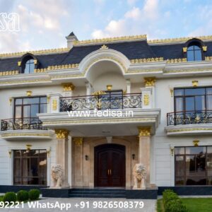 Luxury Villa Landscaping Open Concept Floor Plans For Small Homes No-8688