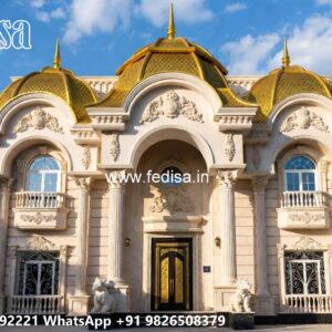 Stone Finish Home Exterior 3bhk House Plan 3d No-8762