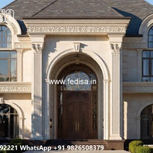 Courtyard Home Design Modern Single Floor House Design No-8776