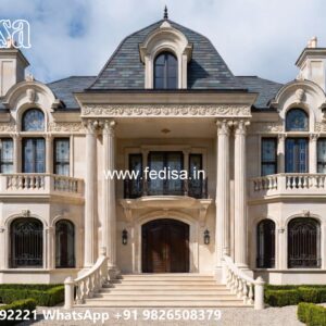Classic Home Front Elevation Design Long House Plans No-8780