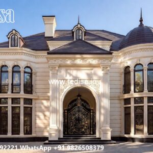 Traditional Villa Architecture New Modern House Design No-8787