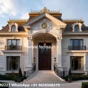 European Style Villa Low Cost Small House Design No-8788