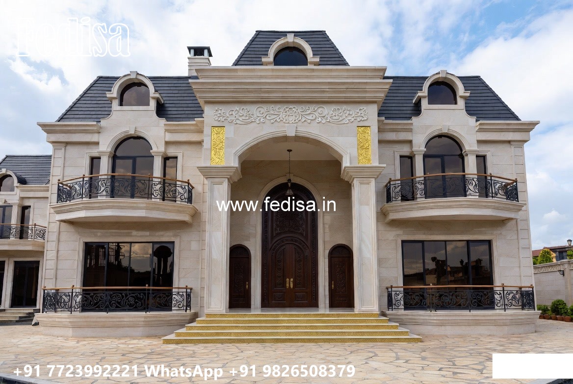 Symmetrical Villa Architecture 24x24 1 Bedroom House Plans No-8799