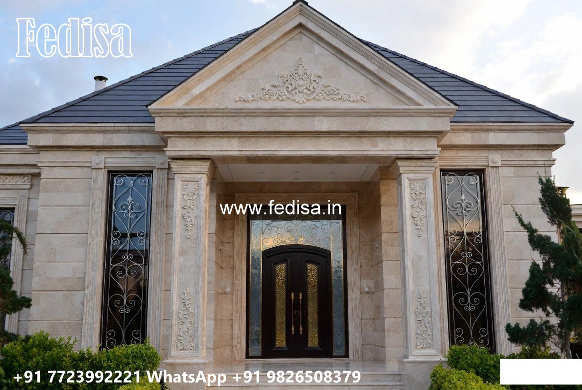 Traditional Interior Decor Villa Simple Two Storey House Design No-8803