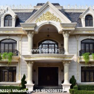 Classic Villa Garden Design 2200 Sq Ft House Plans No-8809