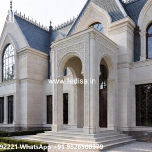 Classic Villa Design With Swimming Pool Luxury Single Story House Plans No-8819