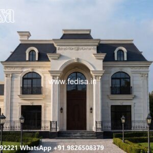 House With Columns Exterior Modern Single Storey House Plans No-8844