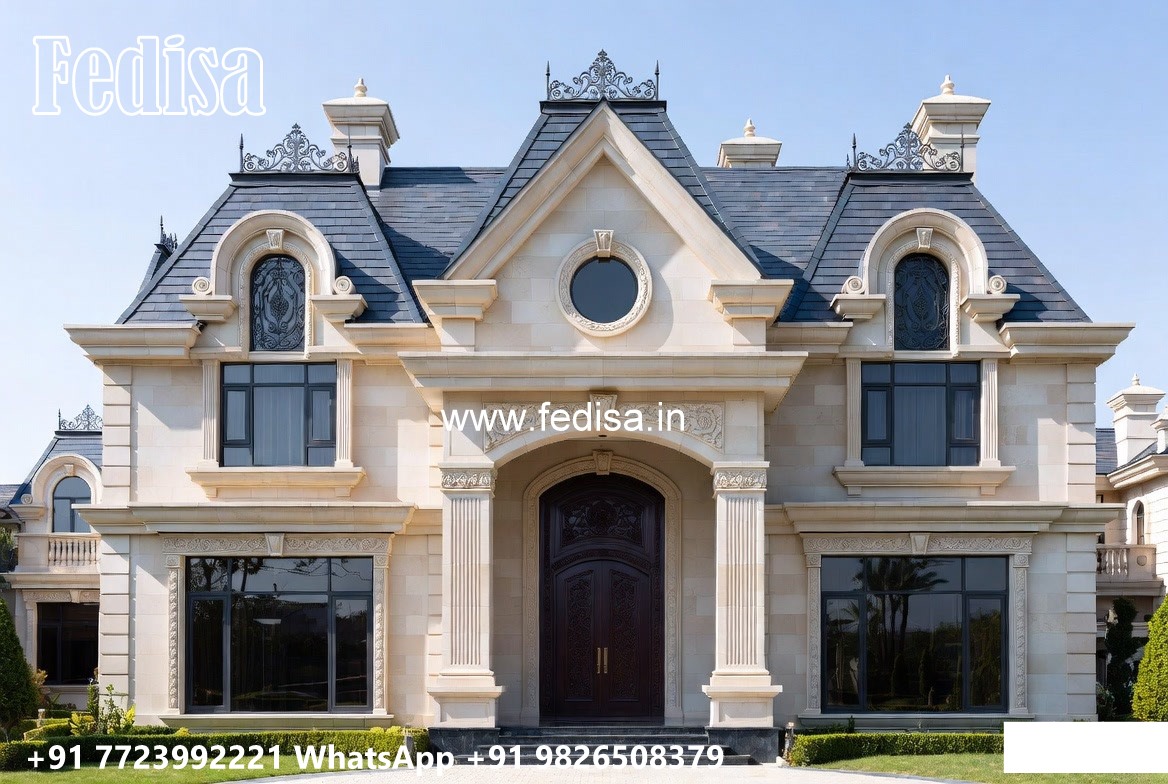 Stone Exterior Classic Home 3 Bedroom Apartment Floor Plans No-8846