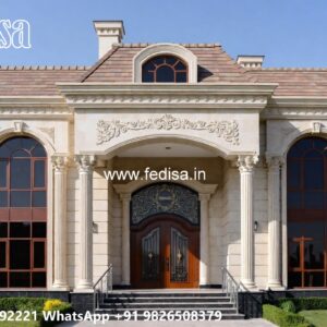 Classic House Design With Garden House Plan 2bhk No-8868