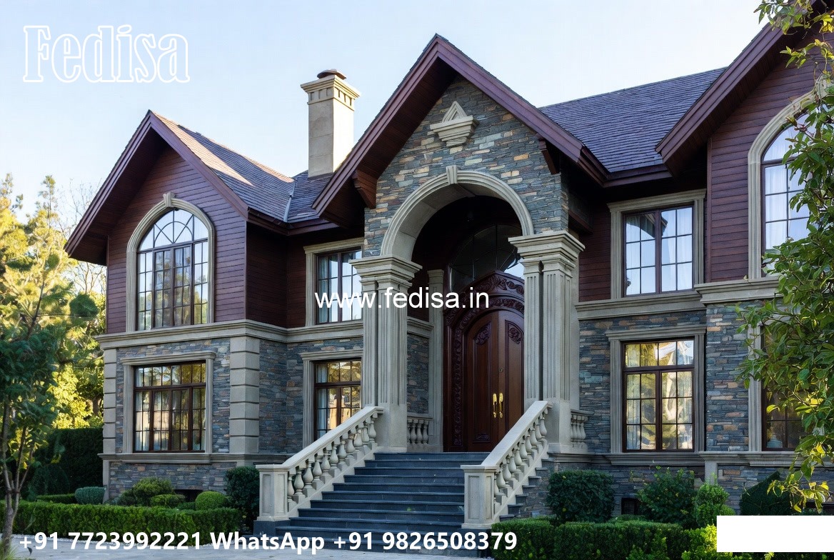 Luxury Classic Villa 5 Bedroom House Plans Indian Style No-8908