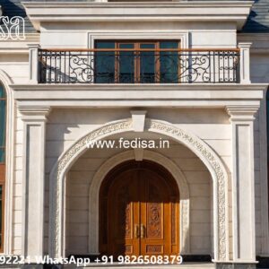 Fountain Garden Villa East Facing House Design No-8934
