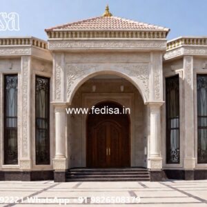 Classic Outdoor Patio Villa One Story Homes No-8936