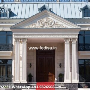 Luxury Classic Villa Exterior Design Ideas 1 Story House Design No-8938