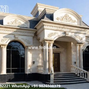 Traditional Home Facade Spanish House Plans No-8962