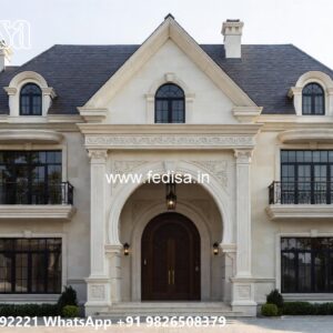 Symmetrical House Design One Story Farmhouse No-8965