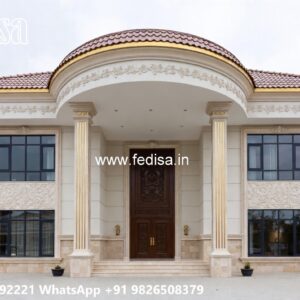 Classic Home Front Elevation Design Duplex Building Design No-9024