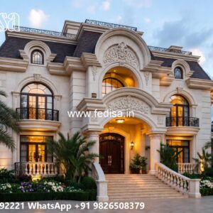 European Style Villa 850 Sq Ft House Plan No-9032