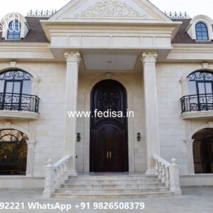 Classic Villa Exterior Simple Floor Plan Design No-9037