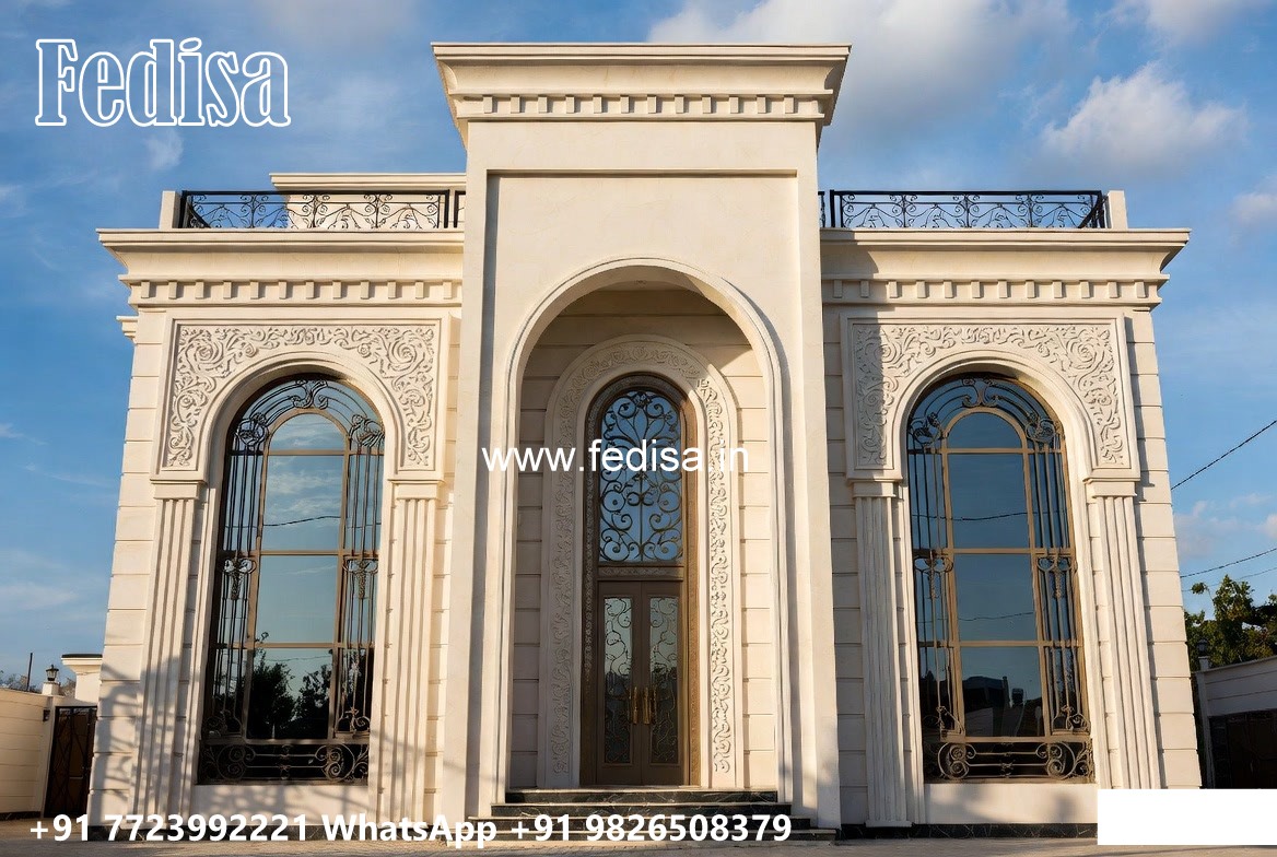 Classic Villa Design With Swimming Pool Home Plans And Designs No-9063